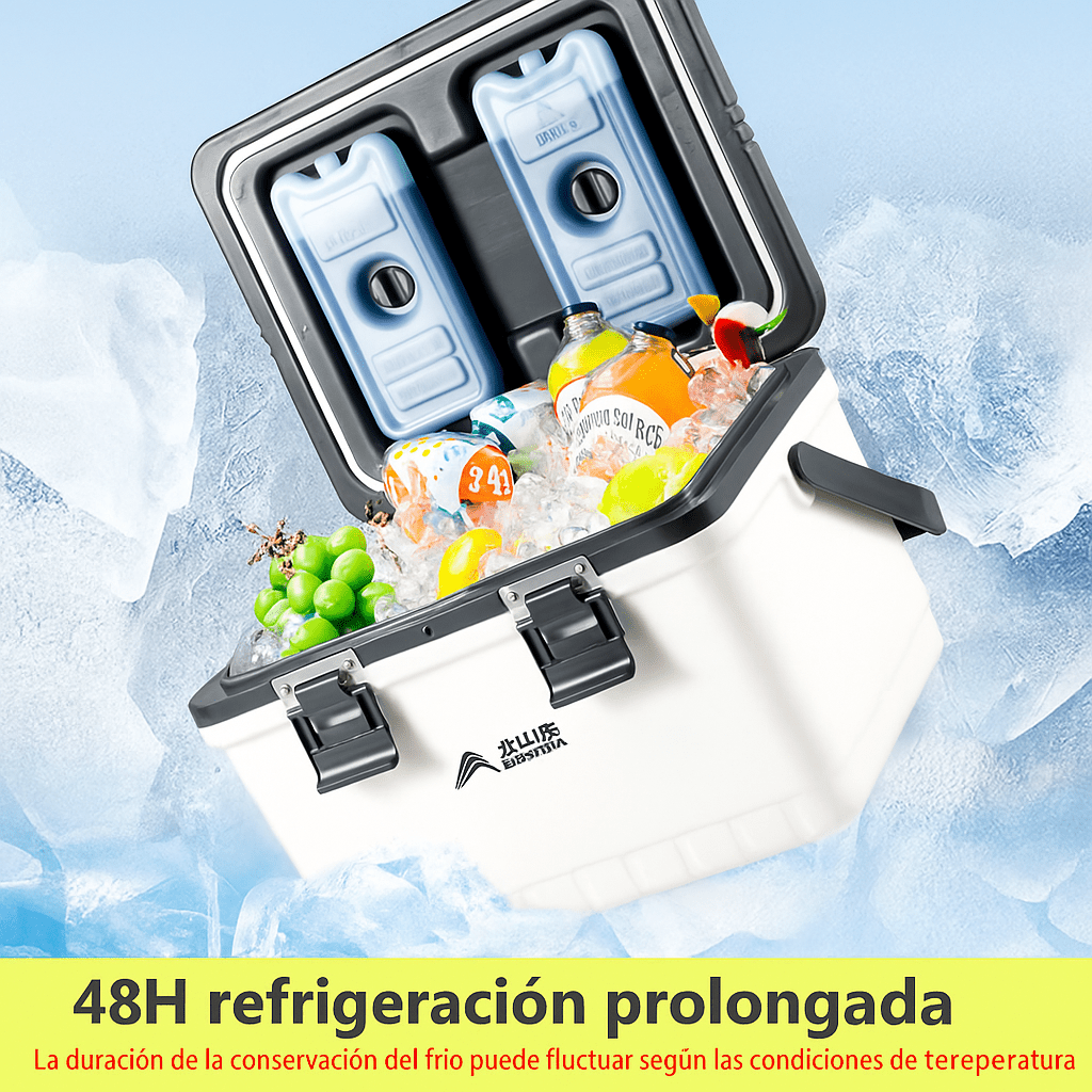 Nevera Portátil Camping Alta Capacidad 48H Enfriamiento - VyFlair