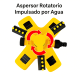 Aspersor Jardín 360° Rotación Riego Uniforme Ajustable - VyFlair