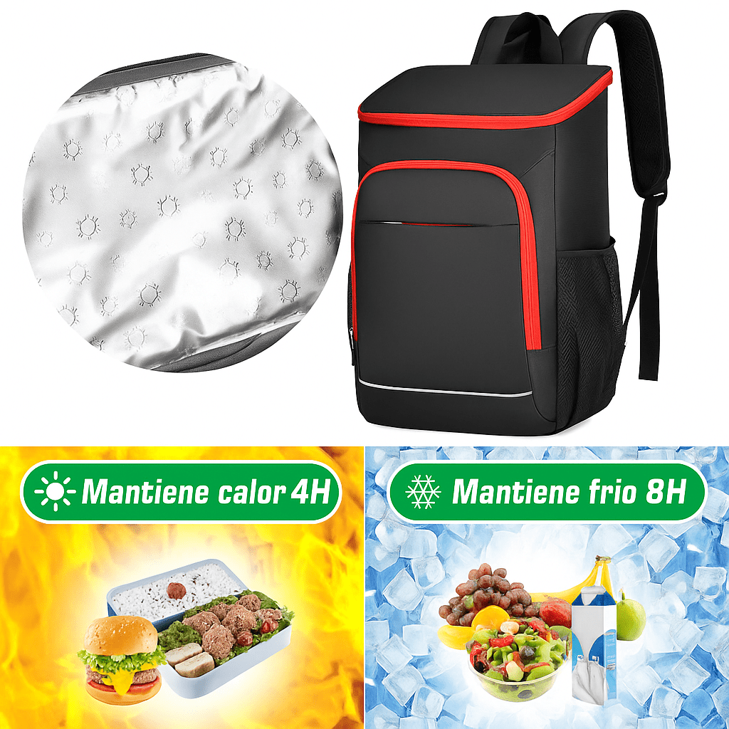 Mochila Térmica 30L Aislada Camping y Picnic - VyFlair