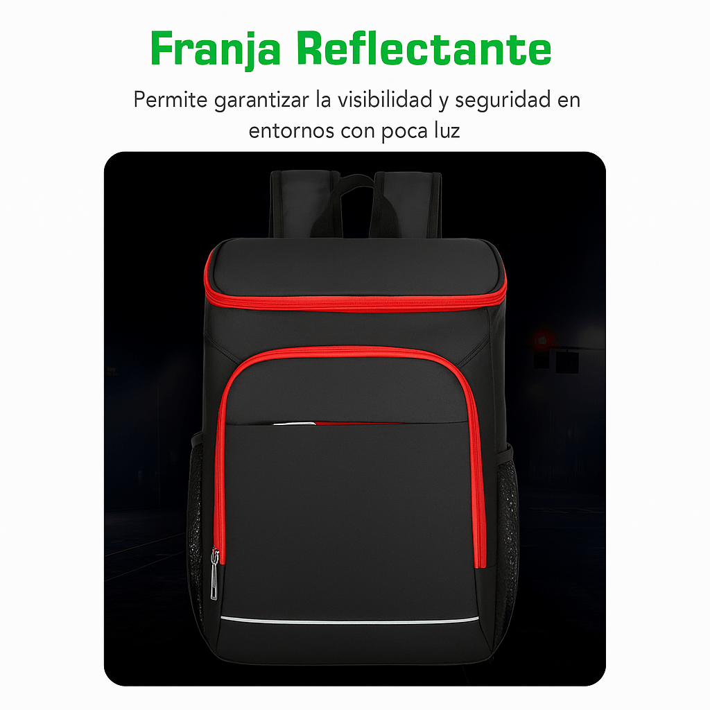 Mochila Térmica 30L Aislada Camping y Picnic - VyFlair