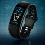 Vyflair | Pulsera Inteligente EKG Presión Arterial Mujer - VyFlair
