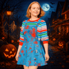 Disfraz Halloween Mujer - Mangas Largas - Mini Espeluznante - VyFlair