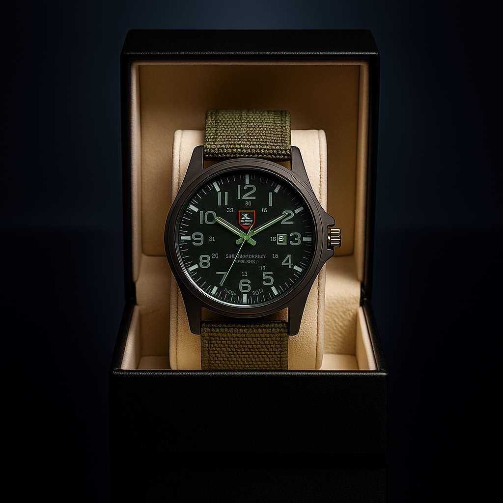 Reloj Militar Hombre Resistente Impermeable 50M - VyFlair