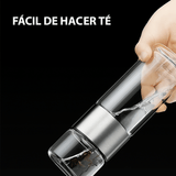 Botella Térmica ClearTherm Vidrio con Filtro de Té 500ml - VyFlair