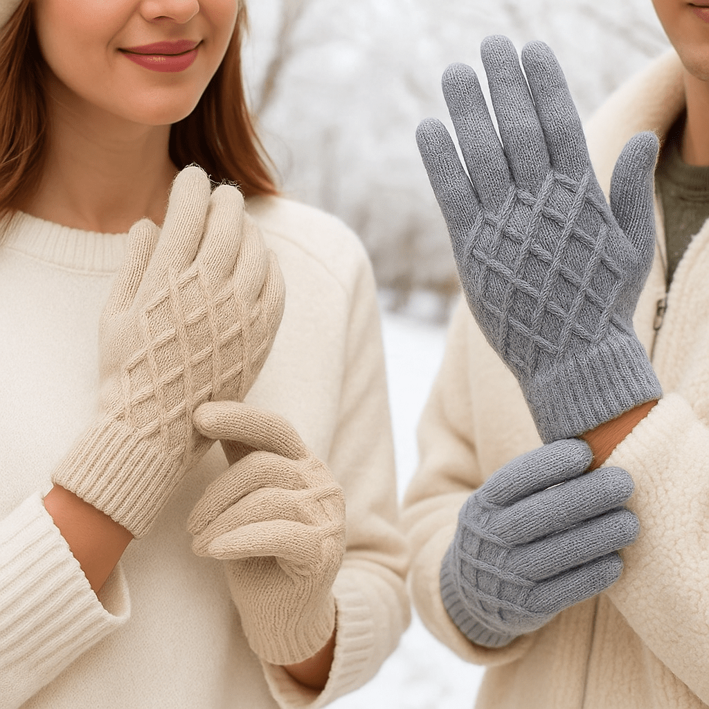 Guantes Táctiles de Invierno Cálidos – Lote de 2 Pares - VyFlair