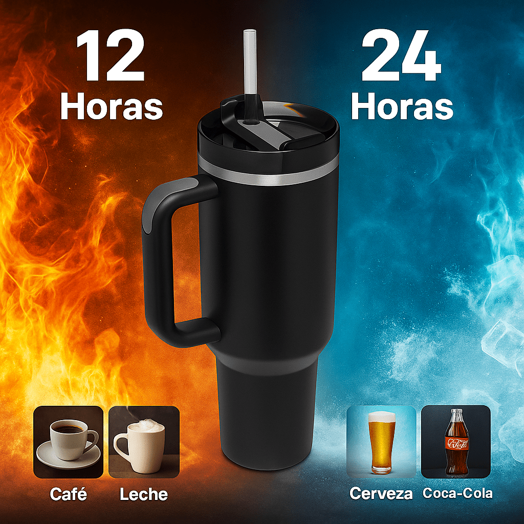 ThermaSip Taza Aislada Acero Inoxidable 40oz