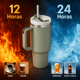 ThermaSip Taza Aislada Acero Inoxidable 40oz - VyFlair