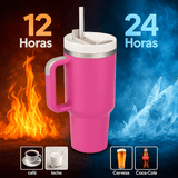 ThermaSip Taza Aislada Acero Inoxidable 40oz - VyFlair