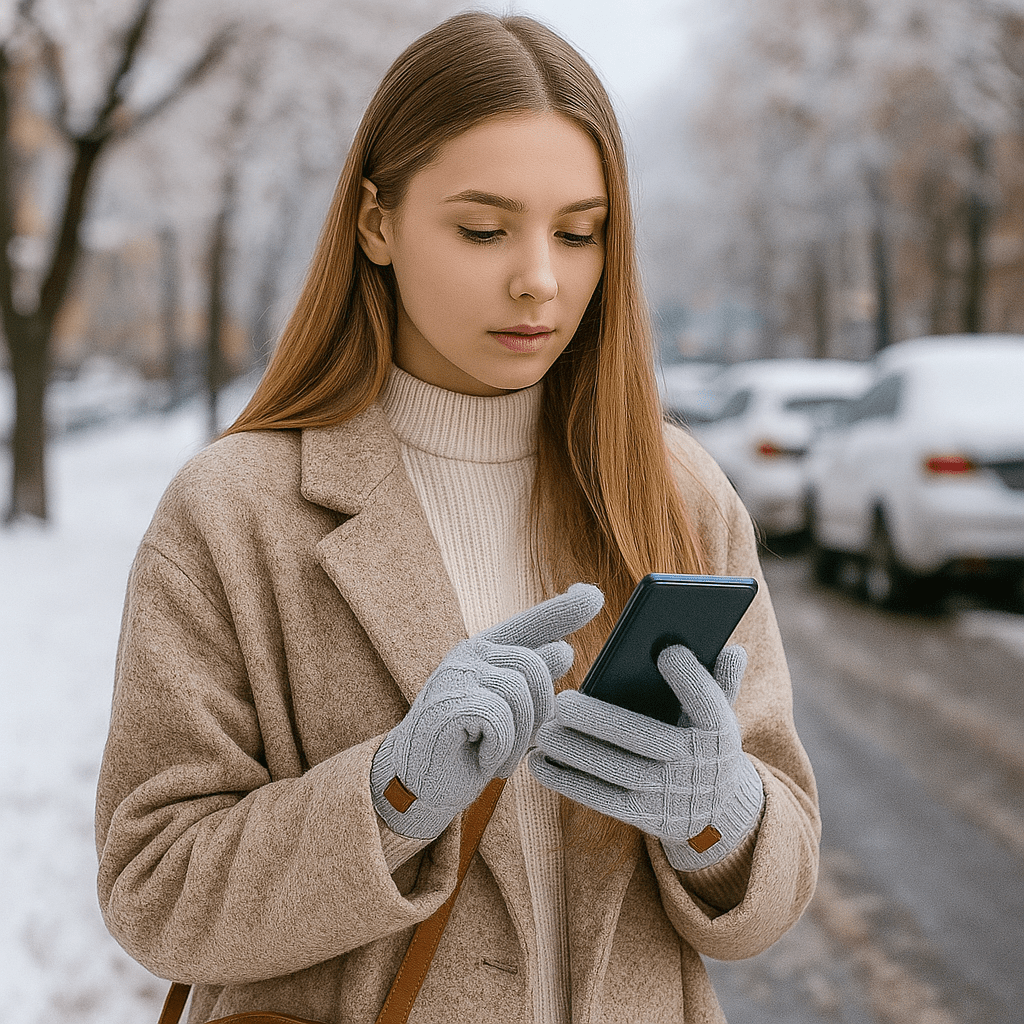 Guantes Táctiles de Invierno Cálidos – Lote de 2 Pares - VyFlair