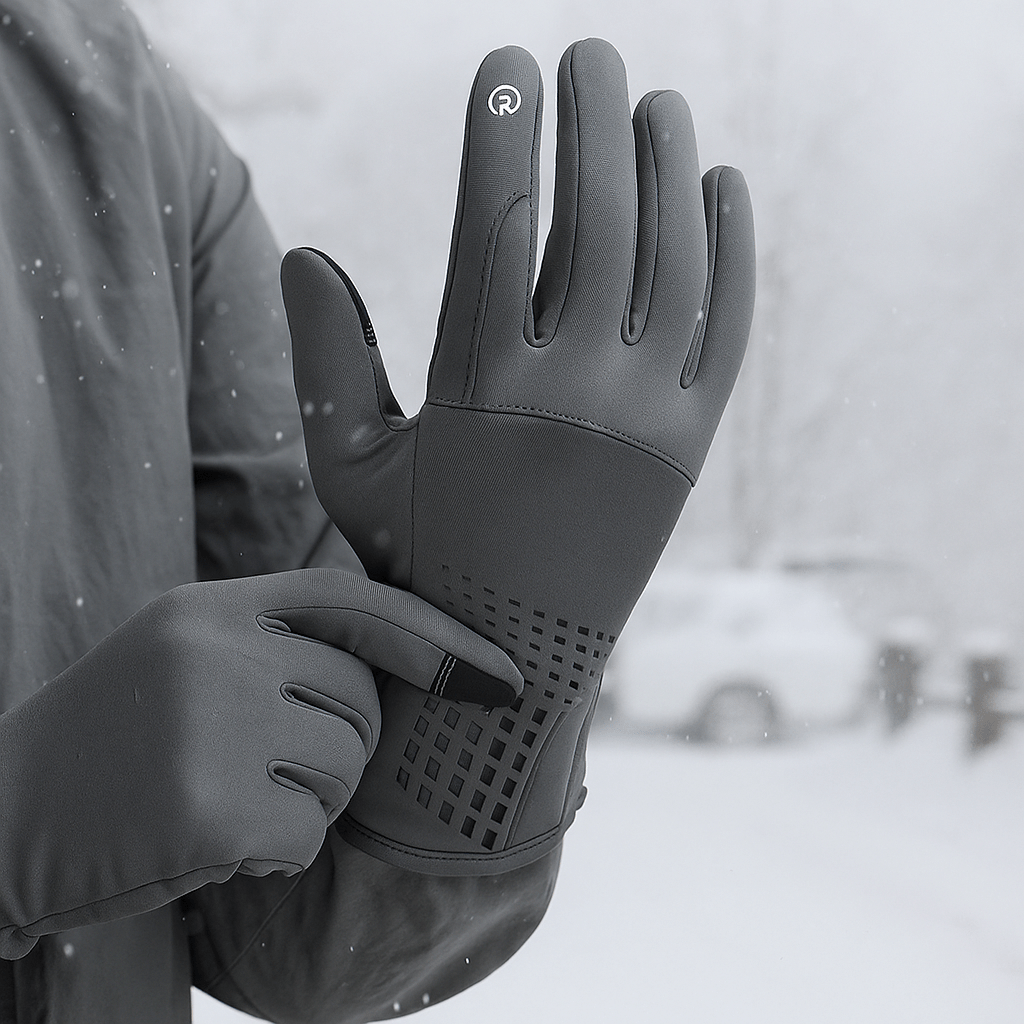 Guantes de Invierno Táctiles ThermaGuard – Impermeables y Cálidos - VyFlair