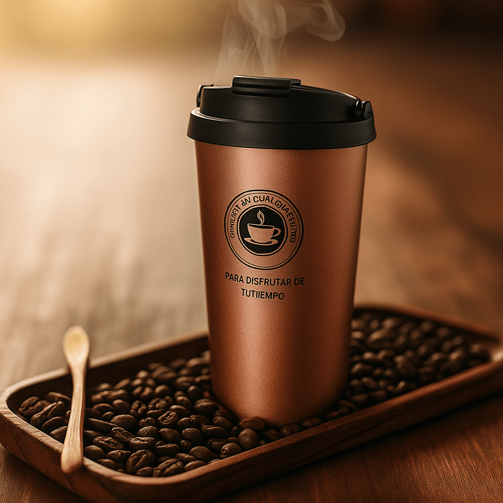 WarmKoud Taza Aislante Acero Inoxidable 500ml - VyFlair