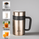 Taza Térmica Acero Inoxidable - Aislamiento Duradero - Estilo Moderno - VyFlair