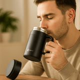 Taza Térmica Acero Inoxidable - Aislamiento Duradero - Estilo Moderno - VyFlair