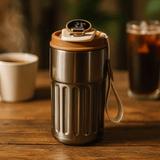 SmartSip Botella Térmica LED Acero Inoxidable - VyFlair