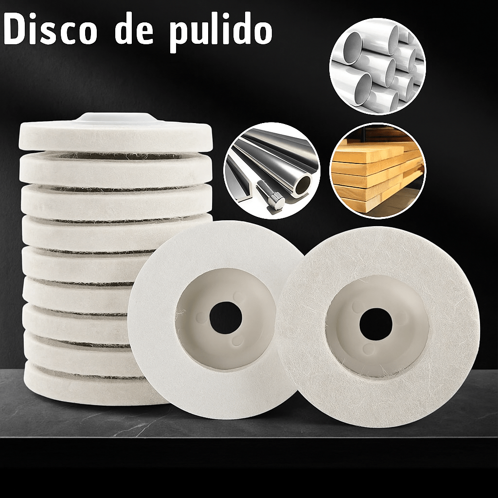 Disco de Pulido de Lana Universal - VyFlair