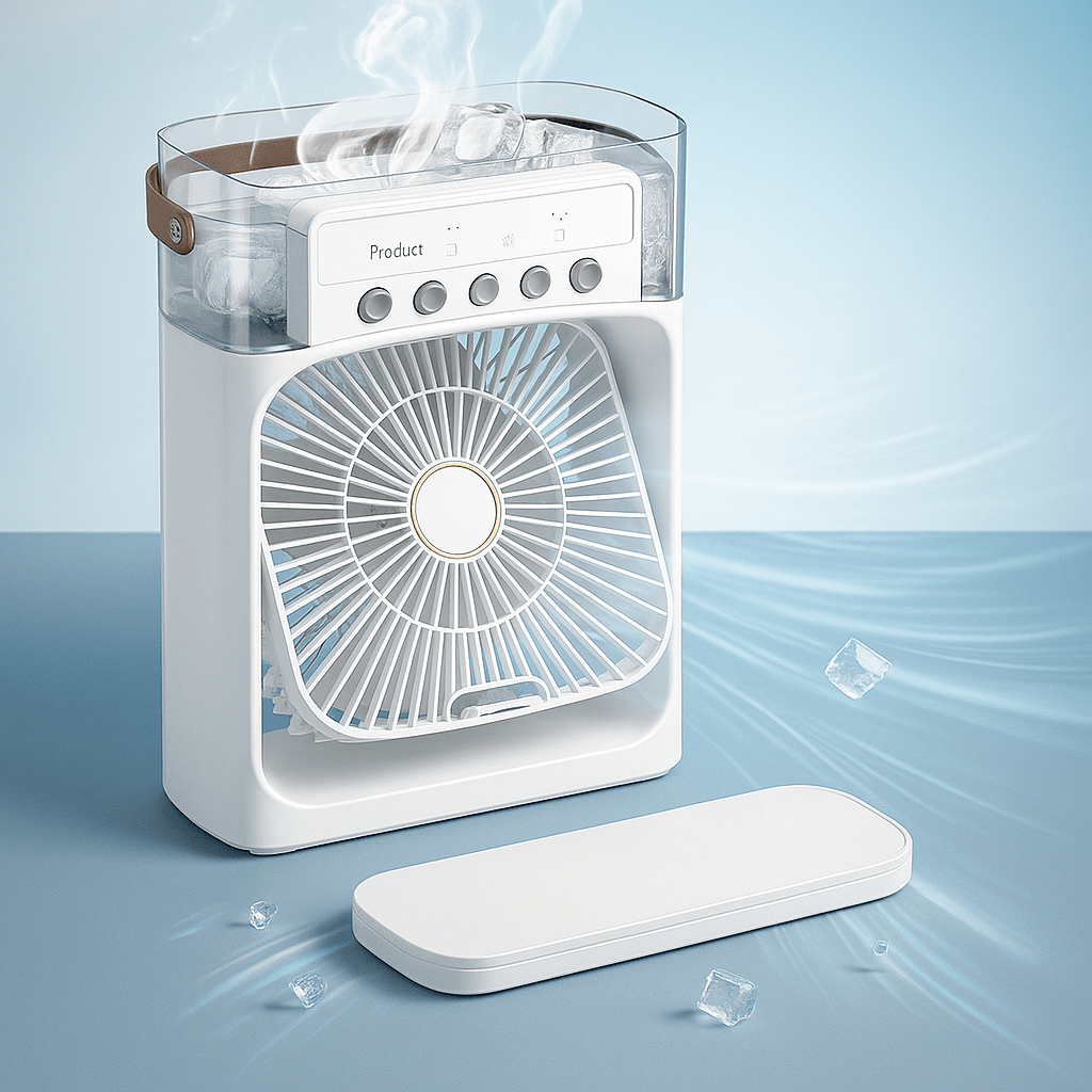 Mini Ice Mist Super Fan Portátil