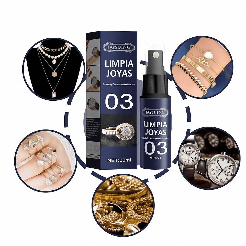 Limpiador de Joyas Profesional sin Amoniaco - VyFlair