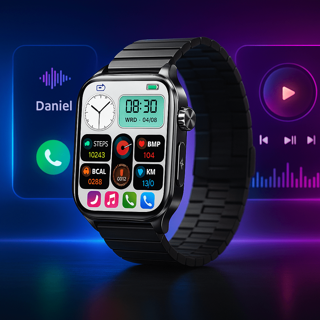 Reloj Salud Inteligente para Adultos Mayores con SOS - VyFlair