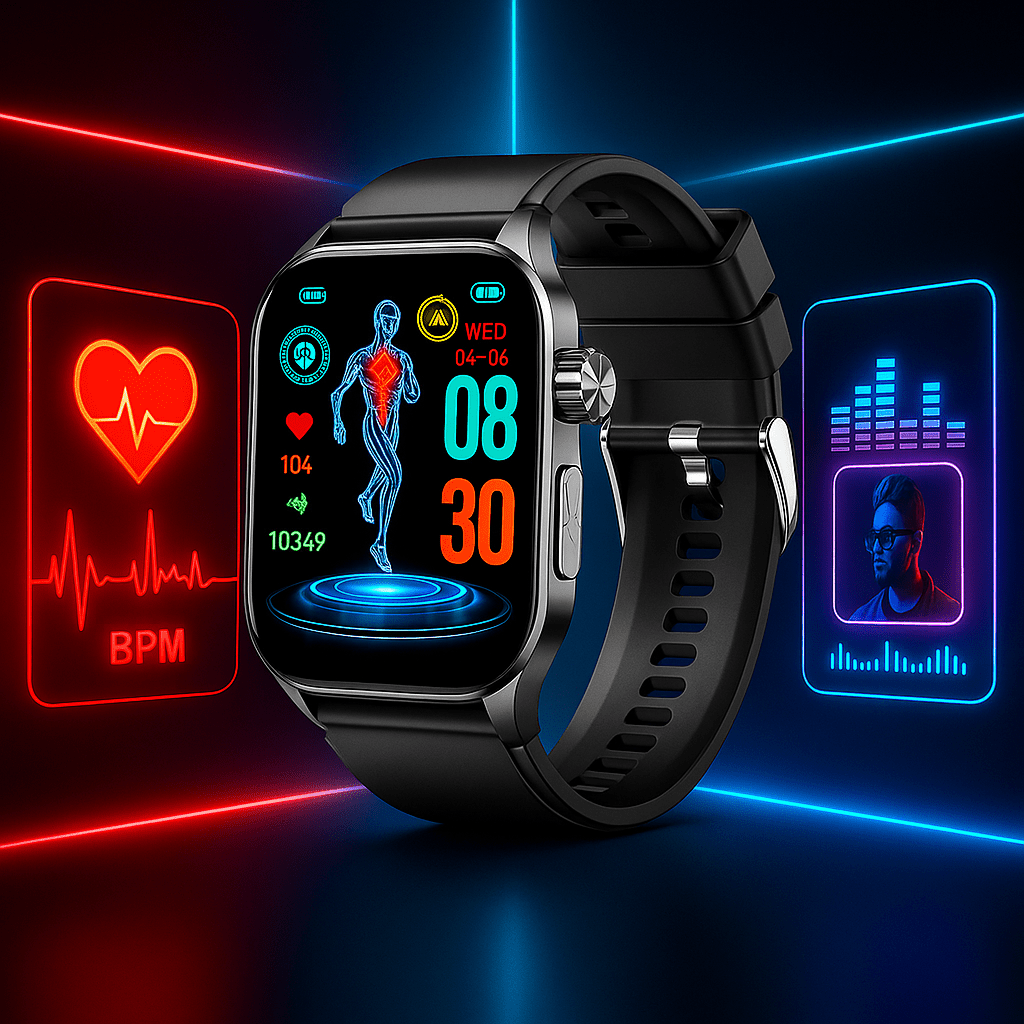Reloj Salud Inteligente para Adultos Mayores con SOS - VyFlair