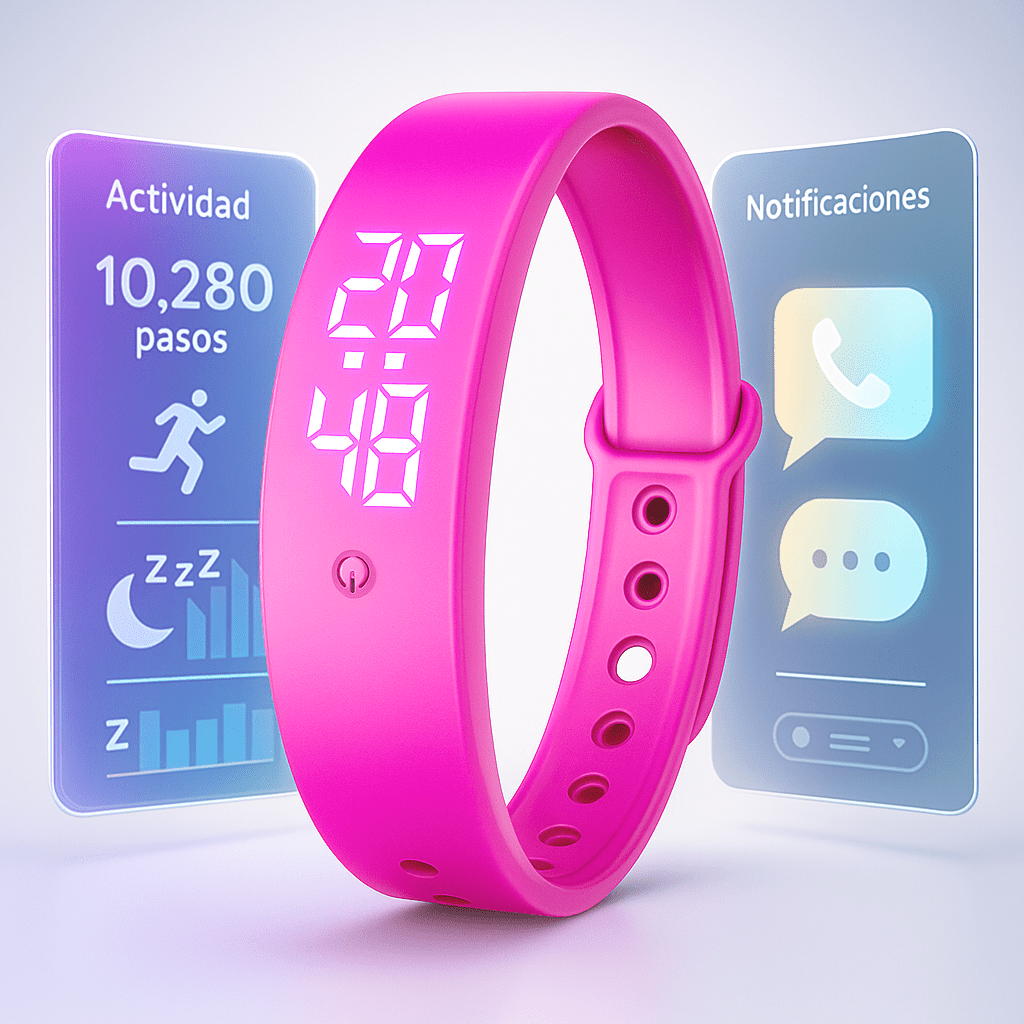 BraceletV9 Reloj Inteligente Resistente al Agua - VyFlair