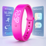 BraceletV9 Reloj Inteligente Resistente al Agua - VyFlair