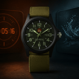 Reloj Militar Analógico Impermeable Estilo Táctico - VyFlair