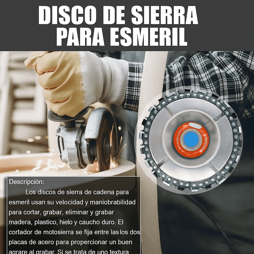 Disco de corte y talla para amoladora angular - VyFlair