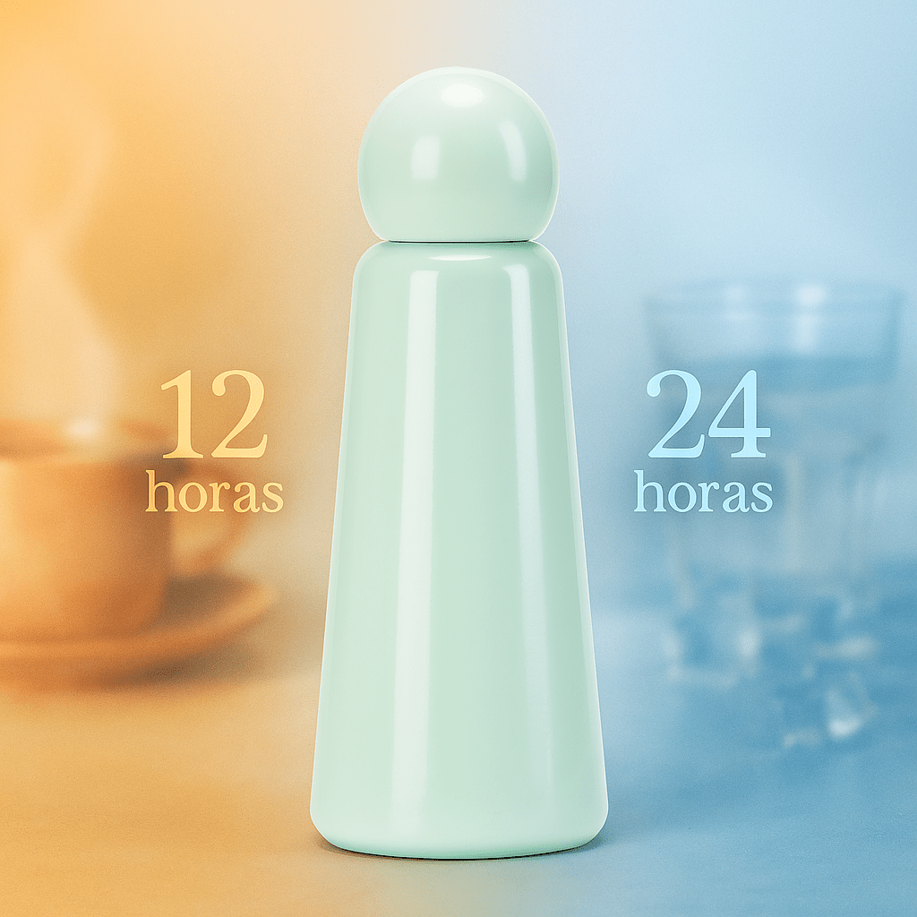 Botella Térmica SipPop 500ml Pastel Inoxidable - VyFlair