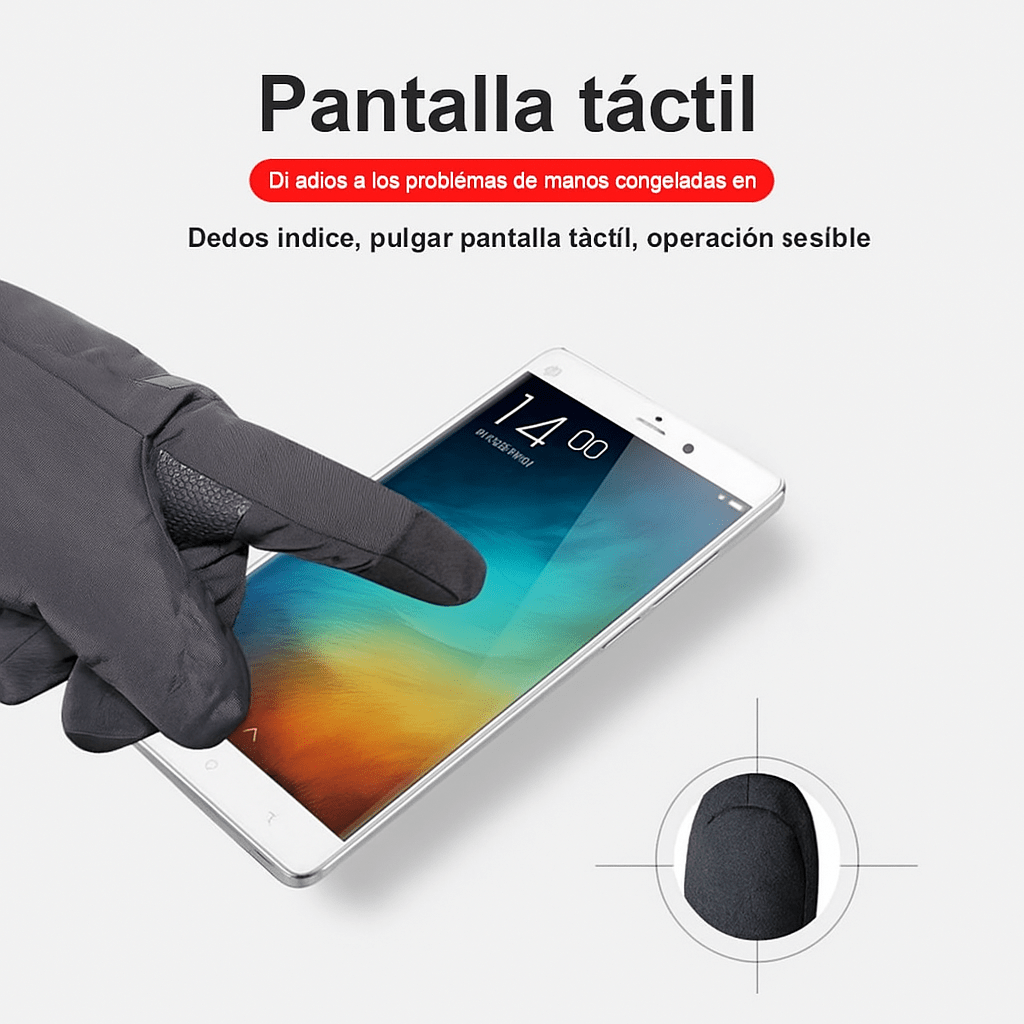 Guantes Calefaccionados IGNIS con Pantalla Táctil - VyFlair