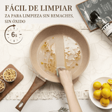 Sartén SizzlePro Granito Antiadherente y Duradera - VyFlair
