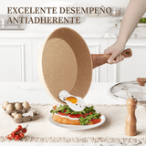 Sartén SizzlePro Granito Antiadherente y Duradera - VyFlair