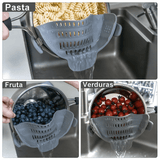 Colador Clip - On SnapStrain para Ollas y Sartenes - VyFlair
