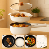 Sartén Eléctrica CookEase 3L con Vaporera Integrada - VyFlair