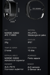 Pulsera Inteligente ECG SpO2 Presión y Frecuencia Cardíaca - VyFlair