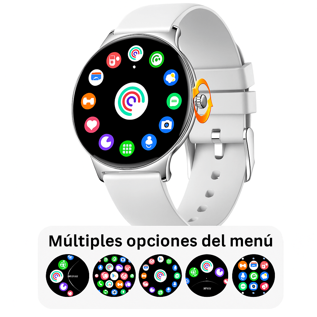 SlimFit Reloj Inteligente AMOLED Ultrafino y Saludable - VyFlair