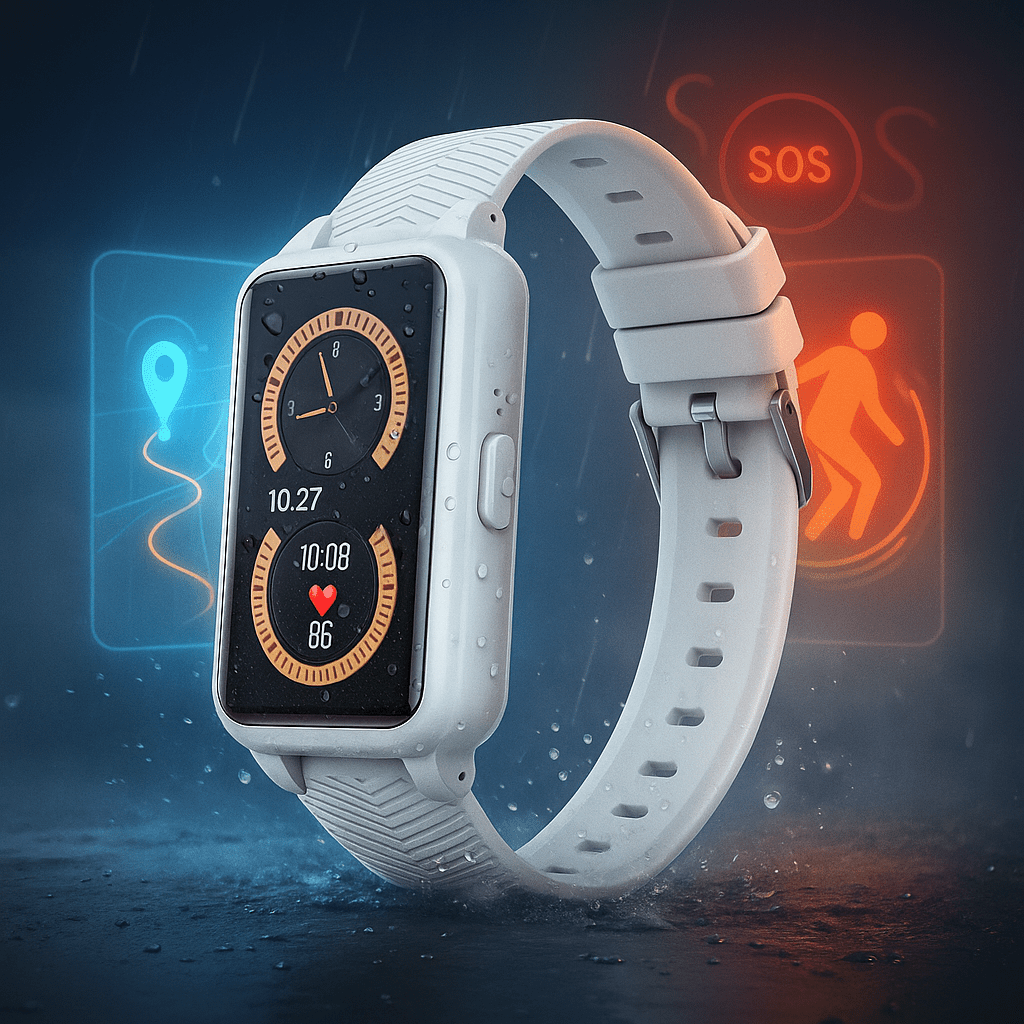 Reloj Inteligente para Mayores con GPS y Detección de Caídas - VyFlair