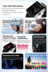 Reloj Inteligente con Monitoreo No Invasivo de Glucosa - VyFlair