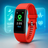 VitaWatch Reloj Inteligente para Mayores con Monitor de Salud - VyFlair