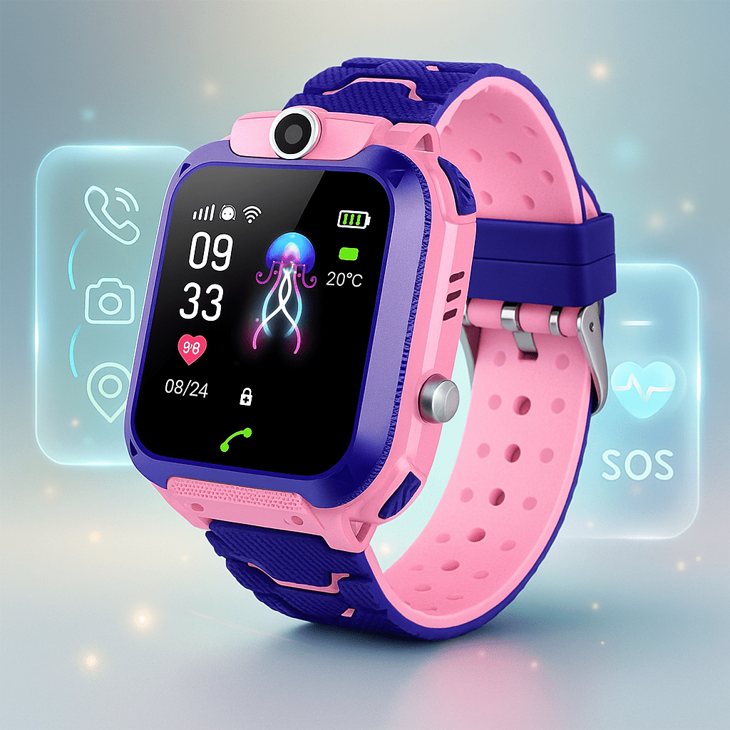 Reloj Inteligente para Niños con GPS, Cámara y SOS - VyFlair