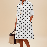 Vestido Casual Impreso Elegante para Mujeres - VyFlair
