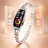 Smartwatch Fitness Mujer Elegante con Monitor de Salud - VyFlair