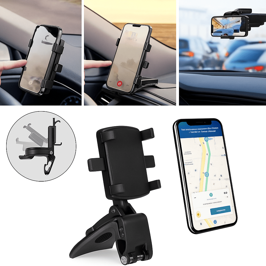 Soporte Universal de Coche 360° para Teléfono - VyFlair