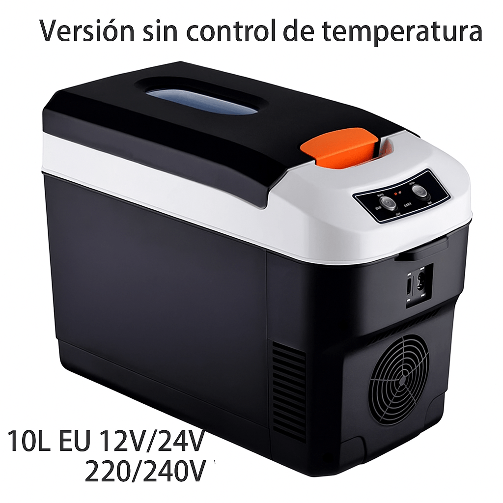 Mini Nevera Portátil 10L Frío/Calor Doble Voltaje - VyFlair