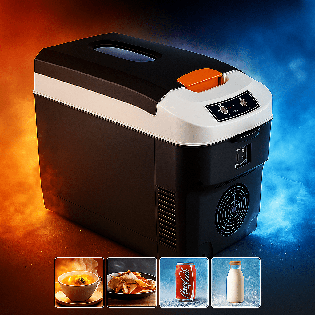 Mini Nevera Portátil 10L Frío/Calor Doble Voltaje - VyFlair