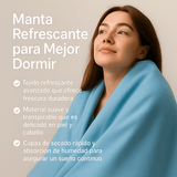 CoolRest Manta Refrigerante Cree - Enfriamiento Portátil - VyFlair