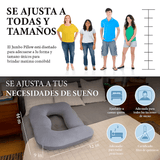 ChillMom Almohada de Embarazo - Soporte Total - Ergonómica - Espuma viscoelástica - Lavable - VyFlair