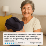 SpineAlign Almohada para Rodillas - Espuma Viscoelástica - Soporte Ergonómico - VyFlair