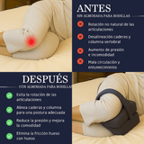 SpineAlign Almohada para Rodillas - Espuma Viscoelástica - Soporte Ergonómico - VyFlair