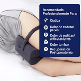 SpineAlign Almohada para Rodillas - Espuma Viscoelástica - Soporte Ergonómico - VyFlair