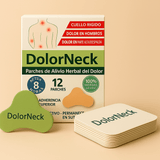 Parches Herbales NeckEase - Alivio Natural y Calor Terapéutico para Cuello - VyFlair